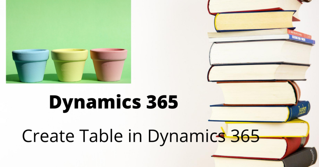 create custom table